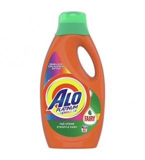 Alo Platinum Fairy Effect 22 Wash Colored Liquid Laundry Detergent