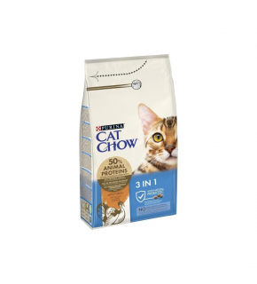 Cat Chow Feline 3 In 1 Hindili Kedi Maması 1.5 Kg
