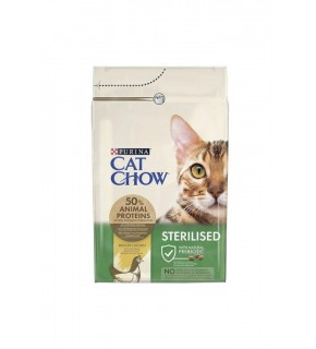 Cat Chow Purina Sterilized Cat Food with Chicken 3kg