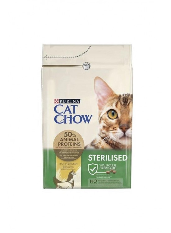 Cat Chow Purina Sterilized Cat Food with Chicken 3kg