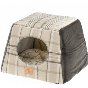 Edinburgh Cat Bed - BROWN