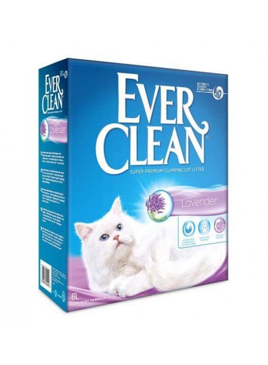 Ever Clean Lavender Lavanta Kokulu Topaklaşan 6 lt Kedi Kumu