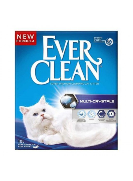 Ever Clean Multi Crystals Kokuyu Hapseden Kedi Kumu 10 Litre