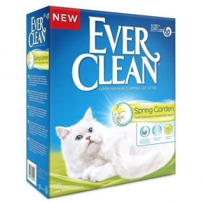 Ever Clean Spring Garden Clumping Cat Litter With Floral Scent 10 Liters