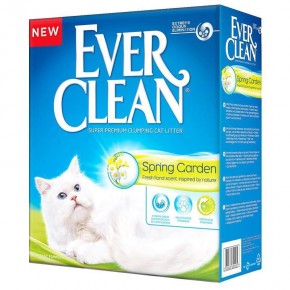 Ever Clean Spring Garden Clumping Cat Litter with Floral Scent 6 Liters