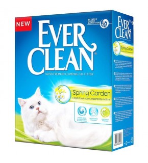 Ever Clean Spring Garden Clumping Cat Litter with Floral Scent 6 Liters