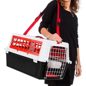 Ferplast Carrier Atlas 20 Trendy Kedi Köpek Taşıma Kabı - Kırmızı