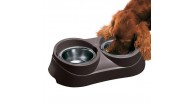 Ferplast Duo Feed 03 Double Food Water Bowl Set