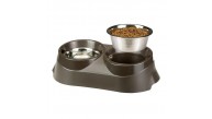 Ferplast Duo Feed 03 Double Food Water Bowl Set