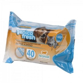 Ferplast Genico Fresh Kedi Köpek Temizlik Mendili Marine Kokulu