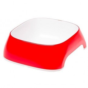 Ferplast Glam Medium 720 ml Melamine Food Container Red