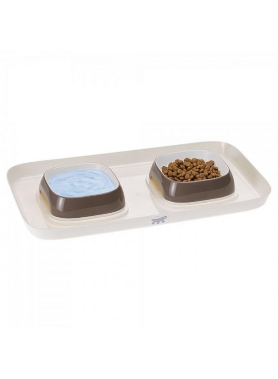 Ferplast Glam Tray Food Container Extra Small 0.8L