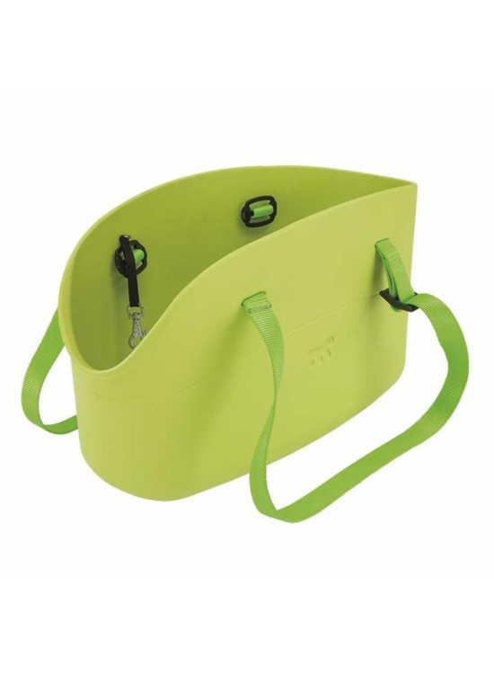 Ferplast With-Me Cat Dog Carrying Bag Green