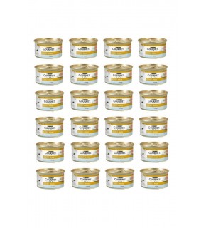 Gourmet Gold Canned Cat with Chopped Tuna 85 gr X 24 Pieces