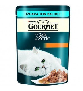 Gourmet Perle Canned Cat with Grilled Tuna 85 Gr 24 pcs