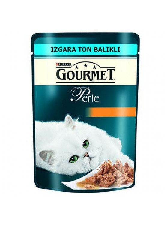Gourmet Perle Canned Cat with Grilled Tuna 85 Gr 24 pcs