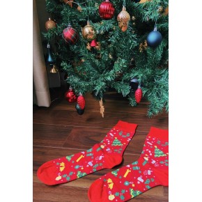 Red Themed Christmas Stockings