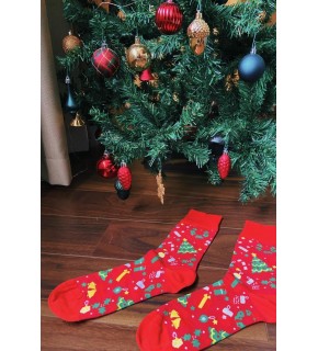 Red Themed Christmas Stockings