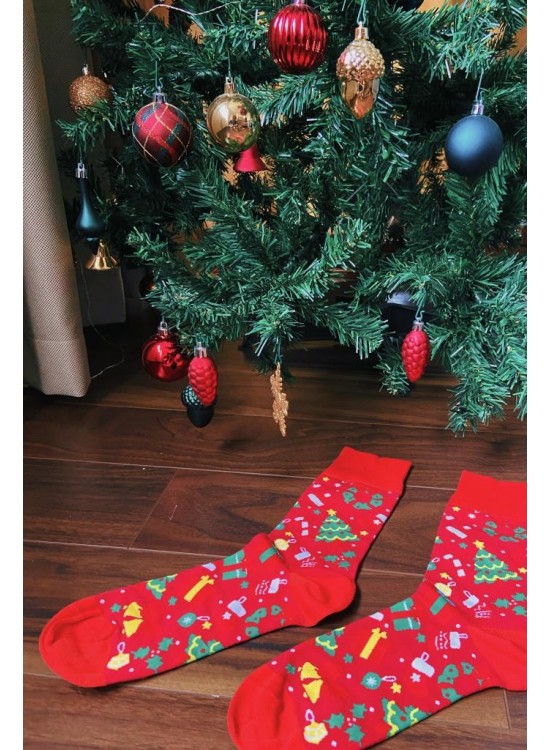 Red Themed Christmas Stockings