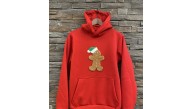 Cookie Man Hoodie Red Sweatshirt Punch