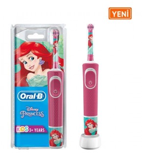 Oral-B D100 Princess Özel Seri Çocuklar İçin Şarj Edilebilir Diş Fırça