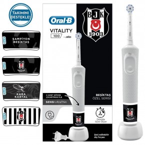Oral-B D100 Rechargeable Toothbrush Beşiktaş Fan Pack