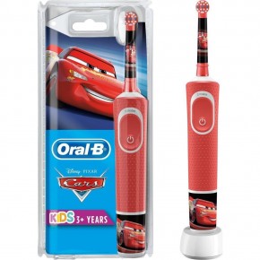 Oral-B D100 Vitality Cars Rechargeable Kids Toothbrush