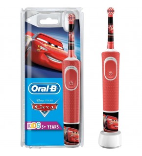 Oral-B D100 Vitality Cars Rechargeable Kids Toothbrush