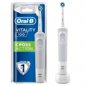 Oral-B Vitality 100 Cross Action White Electric Toothbrush