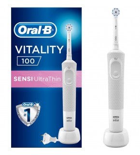 Oral-B Vitality 100 Sensi Ultra Thin Şarj Edilebilir Diş Fırçası