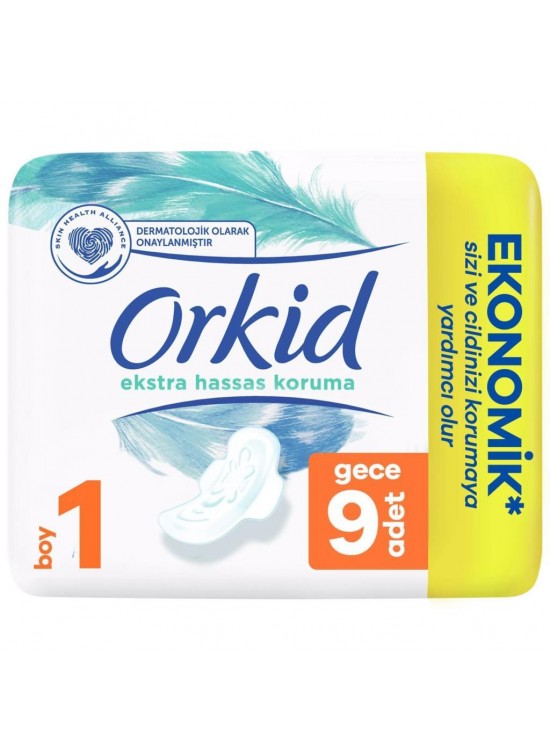 Orkid Extra Sensitive Protection Normal Economic Package 9 Pads