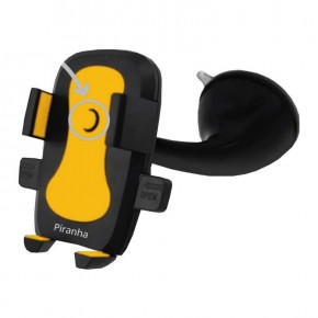 Piranha 5418 Car Telephone Holder Yellow