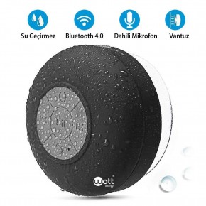 Piranha 7803 Bluetooth Wireless Waterproof Speaker Black