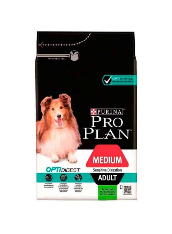 Pro Plan Adult Digestion Yetişkin Kuzu Etli Köpek Maması 14 Kg