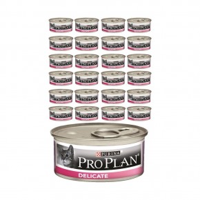 Pro Plan Delicate Hassas Kediler Için Hindi Etli Kedi Konservesi 85 Gr x 24 Adet