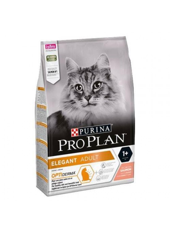 Pro Plan Elegant Derma Plus Somonlu Kedi Maması 1.5 Kg