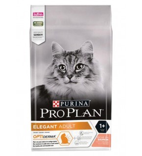 Pro Plan Elegant Derma Plus Somonlu Kedi Maması 3 Kg