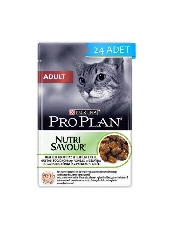Pro Plan Turkey Pouch Adult Cat Food 24 Pcs X 85 Gr