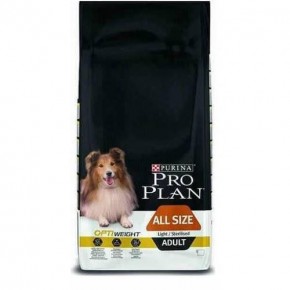Pro Plan Light Sterilized Chicken Diet Dog Food 14Kg