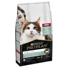 Pro Plan Liveclear Kısırlaştırılmış Yaşlı Kedi Maması Hindili 1,4 kg