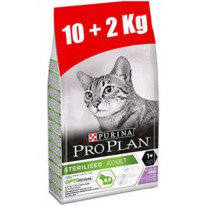 Pro Plan Salmon Sterilized Dry Cat Food 10+2 Kg