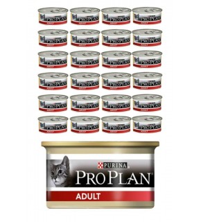 Proplan Adult Tavuk Yaş Kedi Maması 85 Gr x 24 Adet