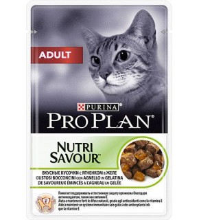 Proplan Pro Plan Lamb Adult Pouch Canned 26 Pieces X 85 Gr