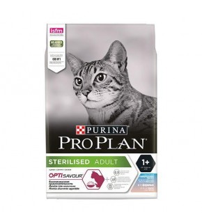 Proplan Sterilized Cod And Trout Sterilized Cat Food 3 Kg