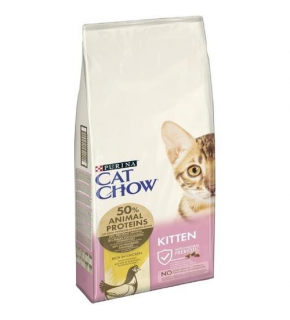 Purina Cat Chow Kitten Chicken Tavuklu Yavru Kuru Mama 1,5 kg