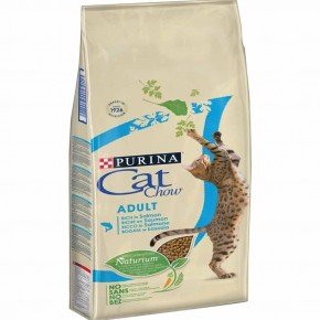 Purina Cat Chow Somonlu Ton Balıklı Kedi Maması 15 KG