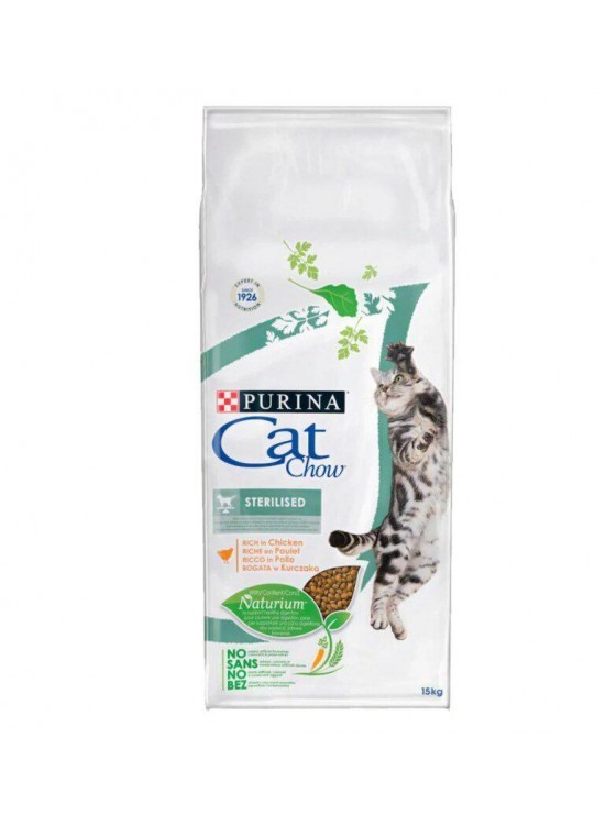Purina Cat Chow Sterilized Neutered Cat Food 15 Kg