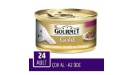 Purina Gourmet Gold Hindili Ördekli Kedi Konservesi 85 gr X 24 Adet