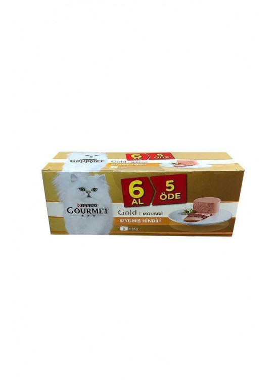 Purina Gourmet Gold Canned Cat with Minced Turkey Buy 6 Pay 5 24 Pieces x 85 gr