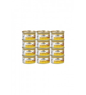 Purina Gourmet Gold Savoury Cake Tavuklu Kedi Konservesi 85 Grx 12 Adet